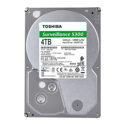 4TB Toshiba 7/24 Harddisk - 